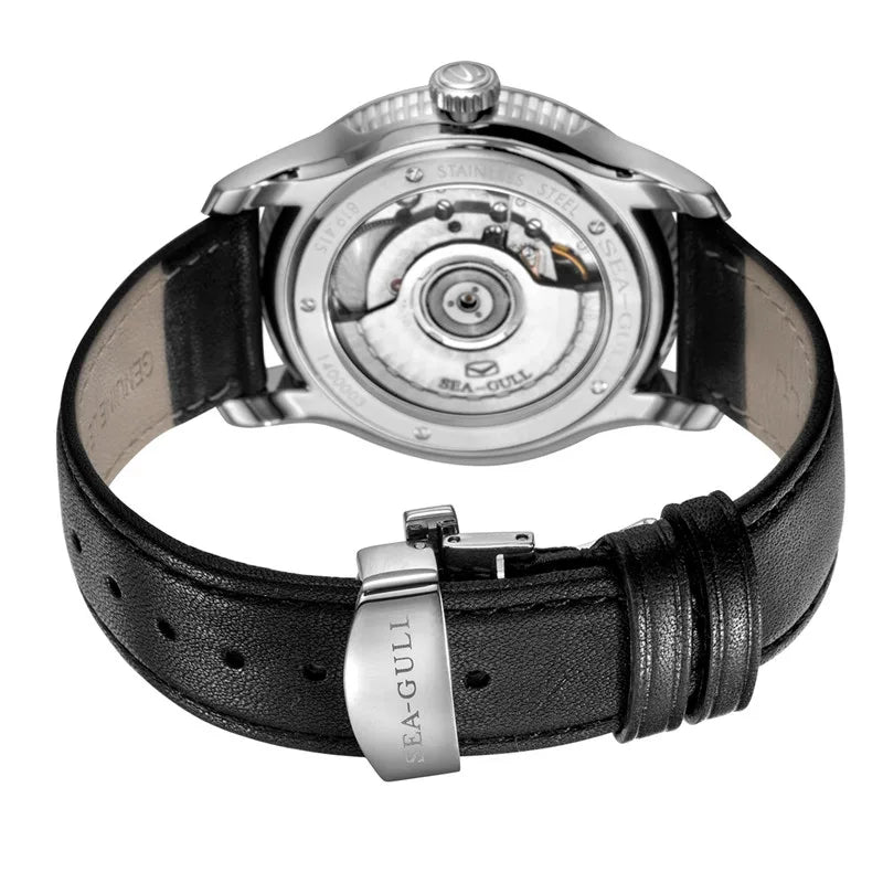 Seagull 60Th Anniversary Edition Automatic Mechanical Watch for Men Calendar Sapphire 5Bar Waterproof Luxury 40Mm Clock 415/1133