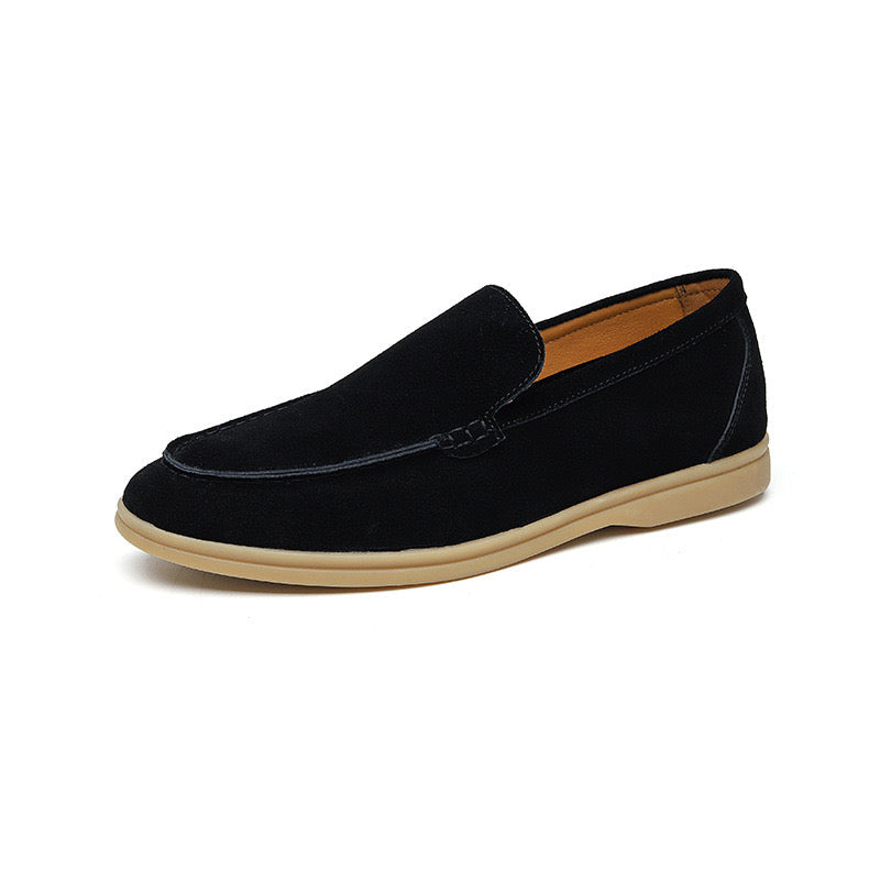Elevate Your Style with Old Money Premium Suede Loafers - Timeless Elegance and Comfort