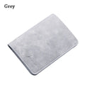 New Style Mini Thin Men Wallet Card Holder Purse Coin Pouch Card Holder Short Vertical PU Leather Wallet Change Money Pouch