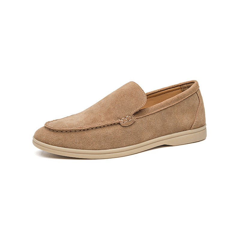 Elevate Your Style with Old Money Premium Suede Loafers - Timeless Elegance and Comfort
