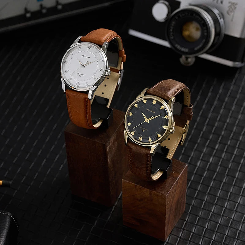 S4090 Classic Pie-Pan 38.5Mm Dial Watch 9039 Automation Strap Waterproof Dog-Leg Lugs Business Mechanical Watches for Me
