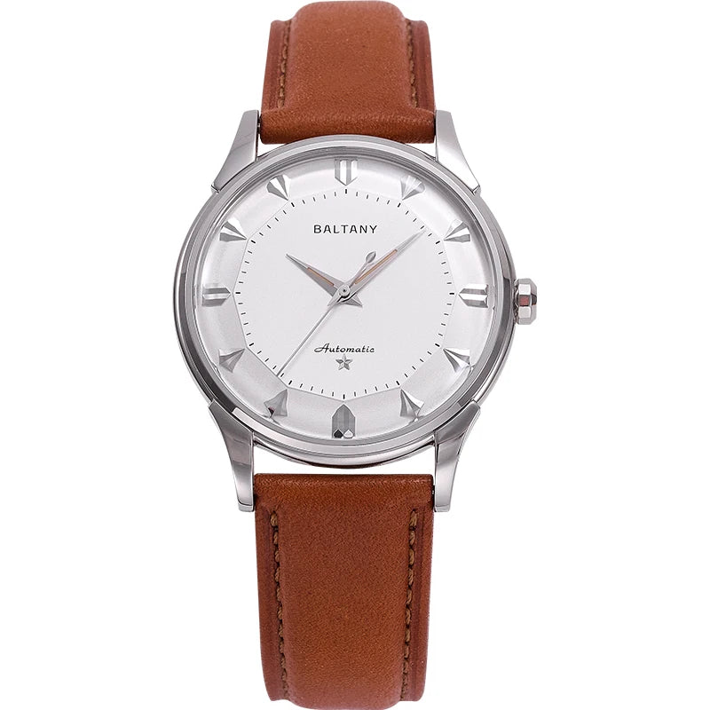 S4090 Classic Pie-Pan 38.5Mm Dial Watch 9039 Automation Strap Waterproof Dog-Leg Lugs Business Mechanical Watches for Me
